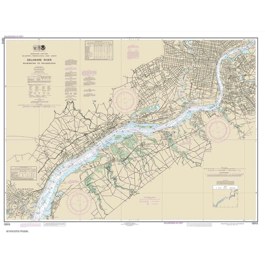 Paradise Clay NO_12312 HISTORICAL NOAA Delaware River Wilmington to Philadelphia