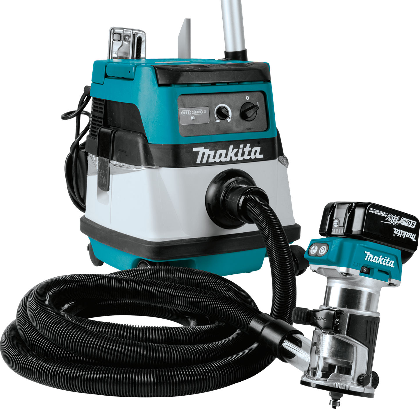 Makita XTR01T7 18V LXT® Lithium‘Ion Brushless Cordless Compact Router Kit (5.0Ah)