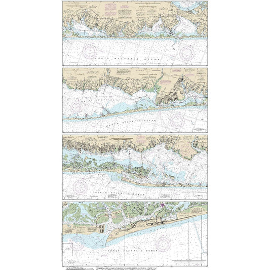 Paradise Clay NO_12352 HISTORICAL NOAA Shinnecock Bay to East Rockaway Inlet (9 PAGE FOLIO)