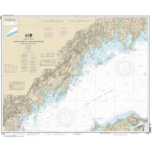 Paradise Clay NO_12367 HISTORICAL NOAA North Shore of Long Island Sound Greenwich Point to New Rochelle
