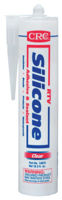 Crc 14073 Rtv Silicone Sealant Clear 12 Oz. (12 CTG)