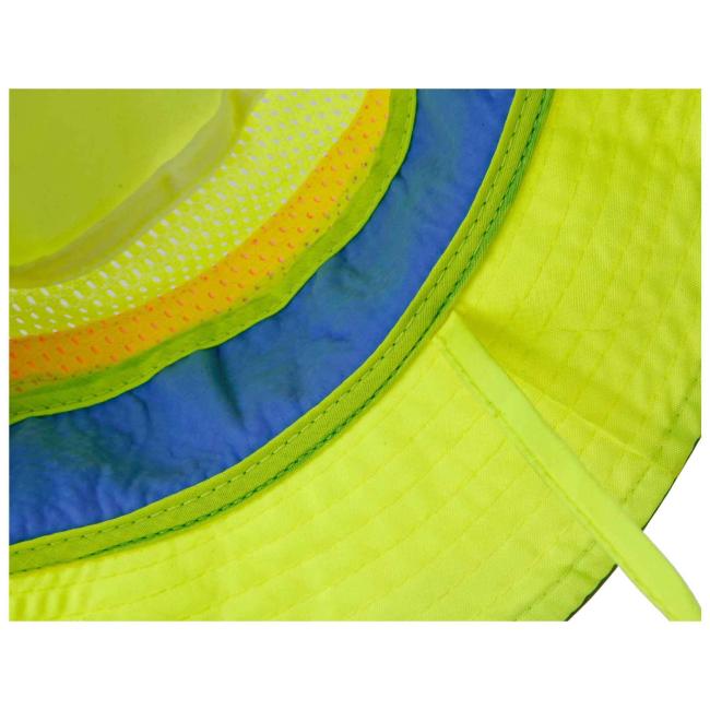 Ergodyne 12600 Chill-Its 8935CT Hi-Vis Ranger Sun Hat - PVA Cooling