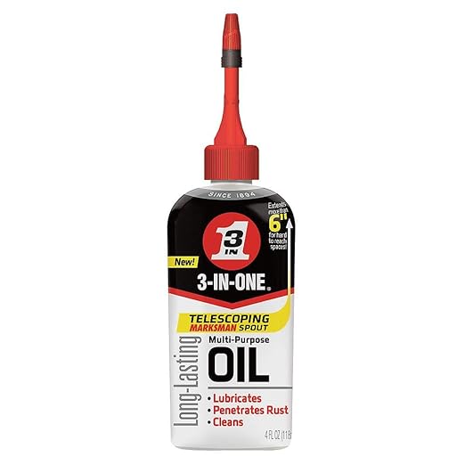 3-IN-ONE 10070 4OZ MULTI-PURPOSE OIL WITH MARKSMAN