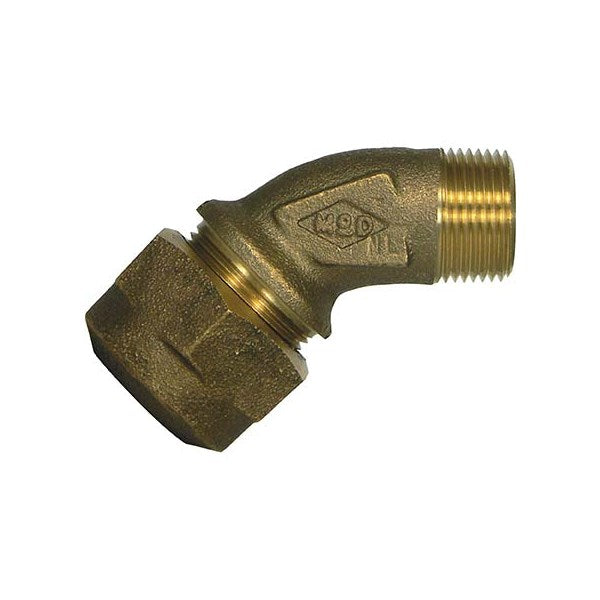 A.Y. McDonald 5125-184 74750Pq 1 1/2 Eighth Bend - Cts X Mnpt - Nl