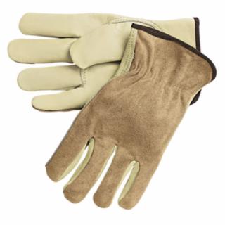 MCR SAFETY 3205M Medium Reg.Grade Driversglove W/Split Leat. Back (1 PR)