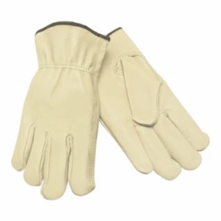 MCR SAFETY 3400L Large Straight Thumb Grain Leather Drivers Glove (1 PR)