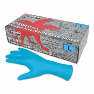 MCR SAFETY 6012M Medium Nitri+Med-Xtra Nitrile Glove Powder Free (100 EA)