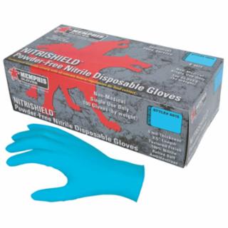 MCR SAFETY 6015M Med 4 Mil Nitrishield Disposable Glove Pwdr Free (100 EA)