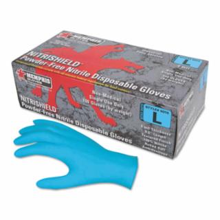 MCR SAFETY 6015XL Xlrg 4 Mil Nitrishield Disposable Glove Pdr Free (100 EA)