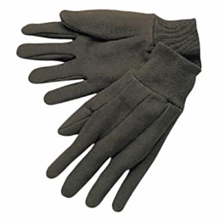 MCR SAFETY 7100 Brown Jersey Clute Pattern Knit Wrist (1 PR)