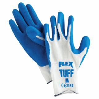 MCR SAFETY 9680M Flex-Tuff 10 Gage Bluelaytex Ctd Palm (1 PR)