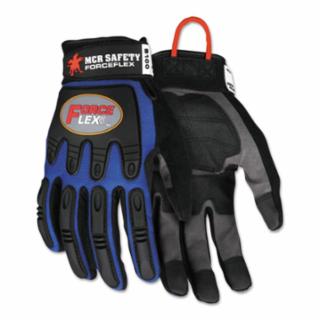 MCR SAFETY B100XL Forceflex Dry Grip Tpr Protection- Hook/Loop Xl