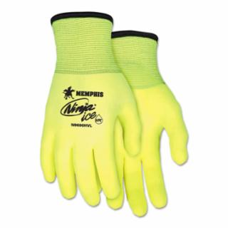 MCR SAFETY N9690HVXL Ninja Ice Hi Vis 7 Ga Acr Terry Liner W/15 Ga H (12 PR)