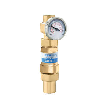 Caleffi 127148AFC 2G5 FlowCal†™ 1/2" SWT w/Gauge,Check Low Lead 2.5 GPM
