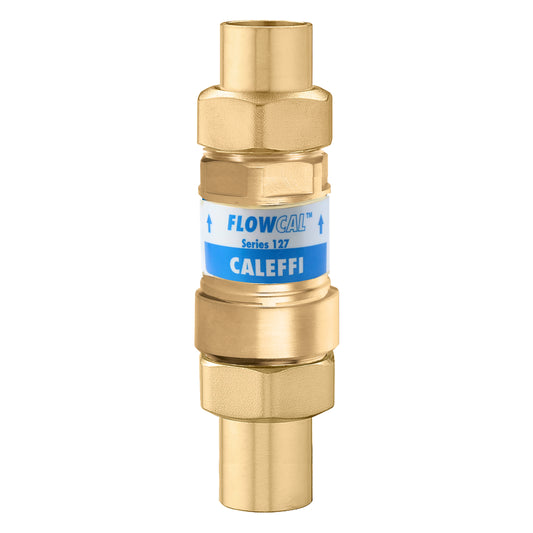 Caleffi 127349AF FlowCal™ 1/2" SWT Low Lead