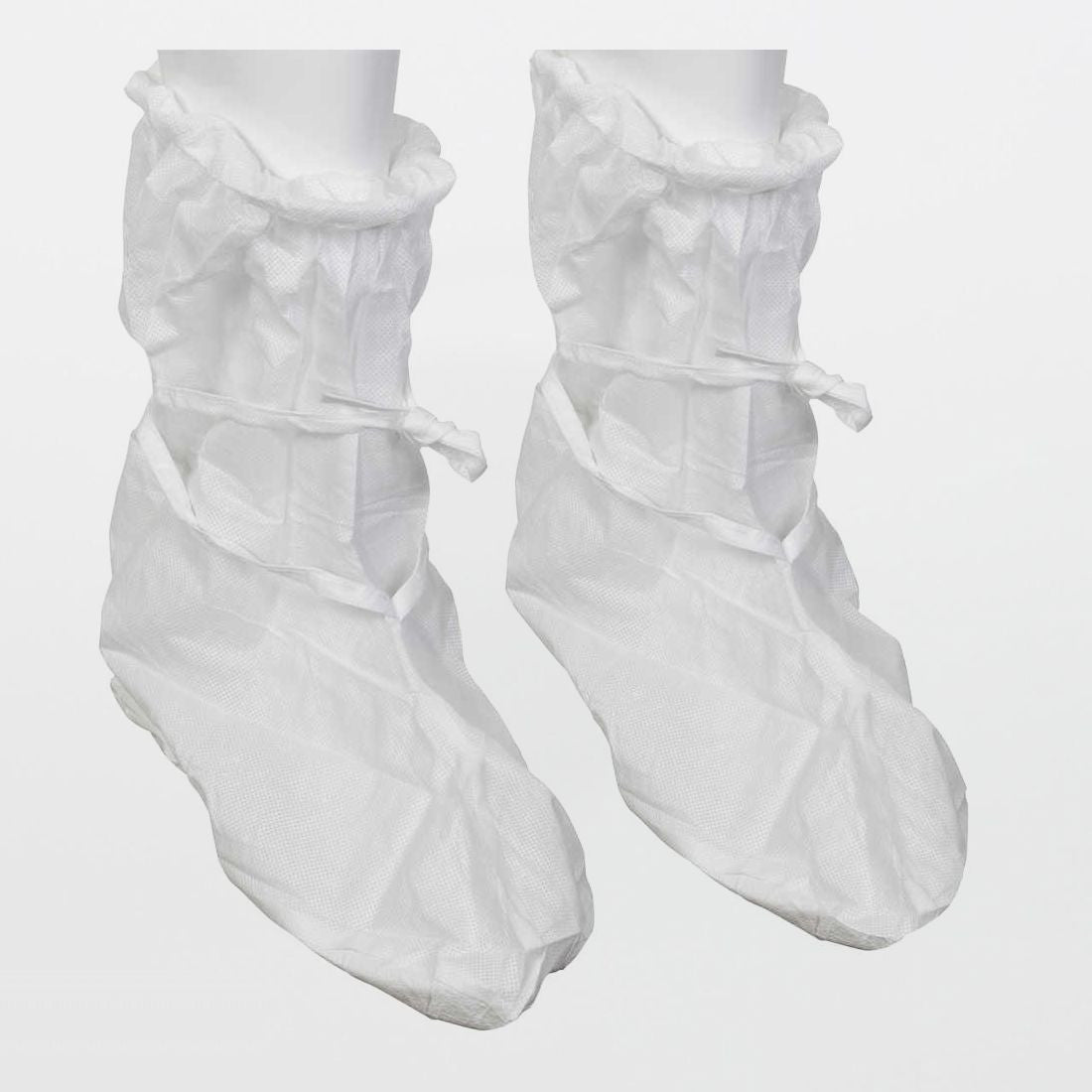 SOS Cleanroom Kimtech 88850 Case Kimberly-Clark Kimtech A5 Non-Sterile Cleanroom Boots w/ Ties - Case