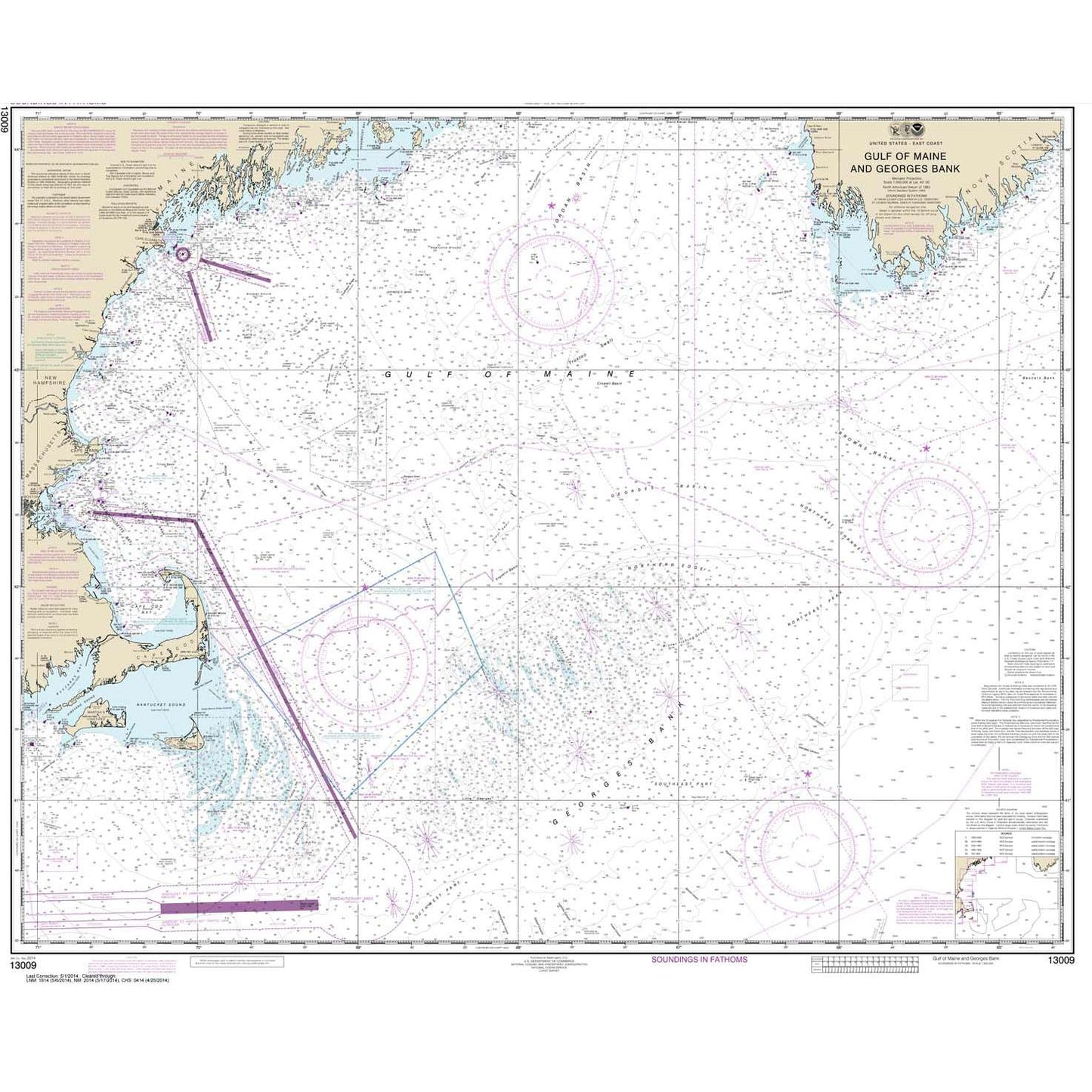 Paradise Clay NO_13009 HISTORICAL NOAA Gulf of Maine and Georges Bank