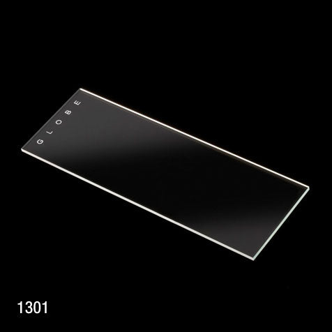 Globe Scientific 1301-144 Microscope Slides Glass 25 x 75mm 90° Ground Edges Plain 72/Box 2 Boxes/Case (1 Gross)