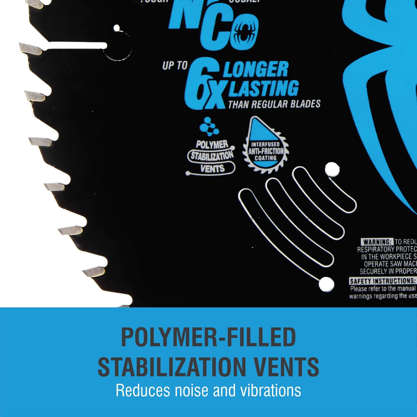 Spyder 13021 Spyder Combination 10-In 50-Tooth Tungsten Carbide-Tipped Steel Circular Saw Blade