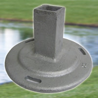 Dogipot 1305 Mounting Base, Pedestal Post, Cast Iron