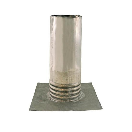 Jones Stephens R70300 3" Lead Roof Flashing with 10-1/2" x 11-1/2" Flange, Carton of 6