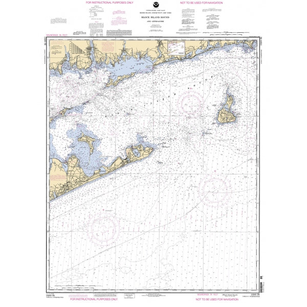 Paradise Clay PAR064 NOAA Training Chart BLOCK ISLAND