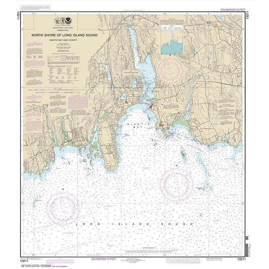 Paradise Clay NO_13211 HISTORICAL NOAA North Shore of Long Island Sound Niantic Bay and Vicinity
