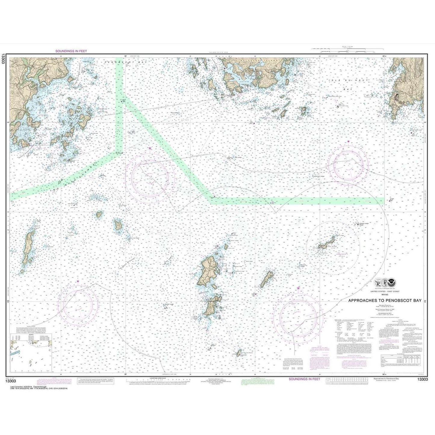 Paradise Clay NO_13303 HISTORICAL NOAA Approaches to Penobscot Bay