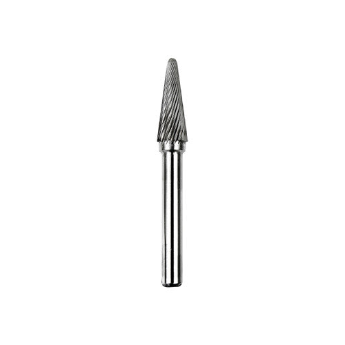 Dedeco 13313 Carbide Bur S/C 14-degree Radius End 1/4 x 3/8 x 1-1/16 (Sl-3) 1/Unit