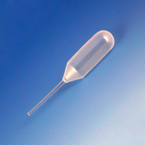 Globe Scientific 134010-500 Transfer Pipet 1.3mL Fine Tip 51mm 500/Dispenser Box