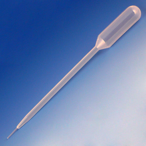 Globe Scientific 134050-500 Transfer Pipet 5.8mL Fine Tip 147mm 500/Dispenser Box