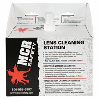 MCR SAFETY LCS1 Disposable Lens Cleaningstation