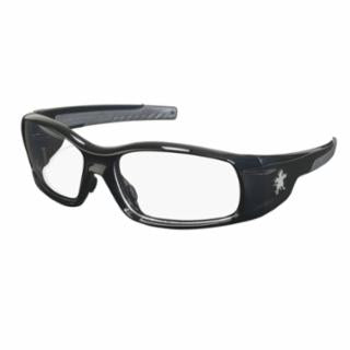 MCR SAFETY SR110 Swagger Polished Black Frame Clear
