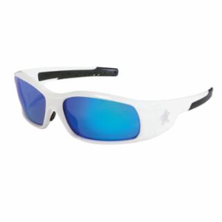 MCR SAFETY SR128B Swagger Polished White Frame Bl Diamond