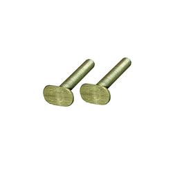 Jones Stephens C02821 1/4" x 2-1/4" Brass Bolt, 100 pcs.