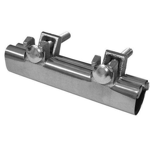 Jones Stephens R60600 6" Stainless Steel Repair Clamp, Two Bolt, 6" IPS