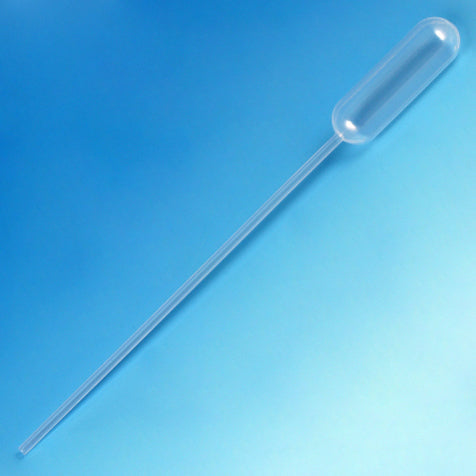 Globe Scientific 136030-s20 Transfer Pipet 4.5mL Narrow Stem Long 155mm STERILE 20/Pack 25 Packs/Unit