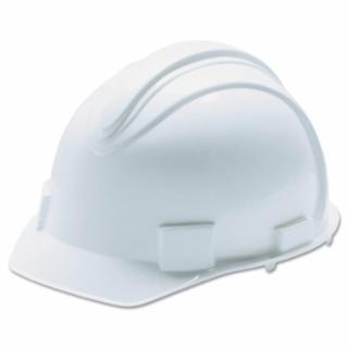 JACKSON SAFETY 20392 White Charger Ratchet Cap 4 Pt  3013362