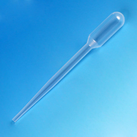 Globe Scientific 138020-S01 Transfer Pipet 1.7mL General Purpose 87mm STERILE Individually Wrapped