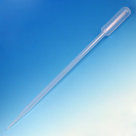 Globe Scientific 139060-250 Transfer Pipet 15mL Graduated to 5mL Extra Long 215mm (8.5 Inches Long) 250/Box