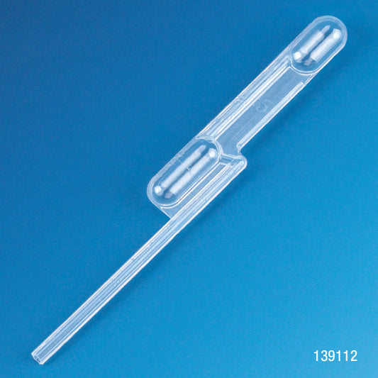 Globe Scientific 139112 Transfer Pipet Exact Volume 75uL (0.075mL) 75mm Long 500/Pack 10 Packs/Case