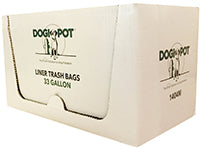 Dogipot 1404M-4 Smart Medium 33 Gallon Liner Trash Bags-25 Count - 4pk, 100 bags