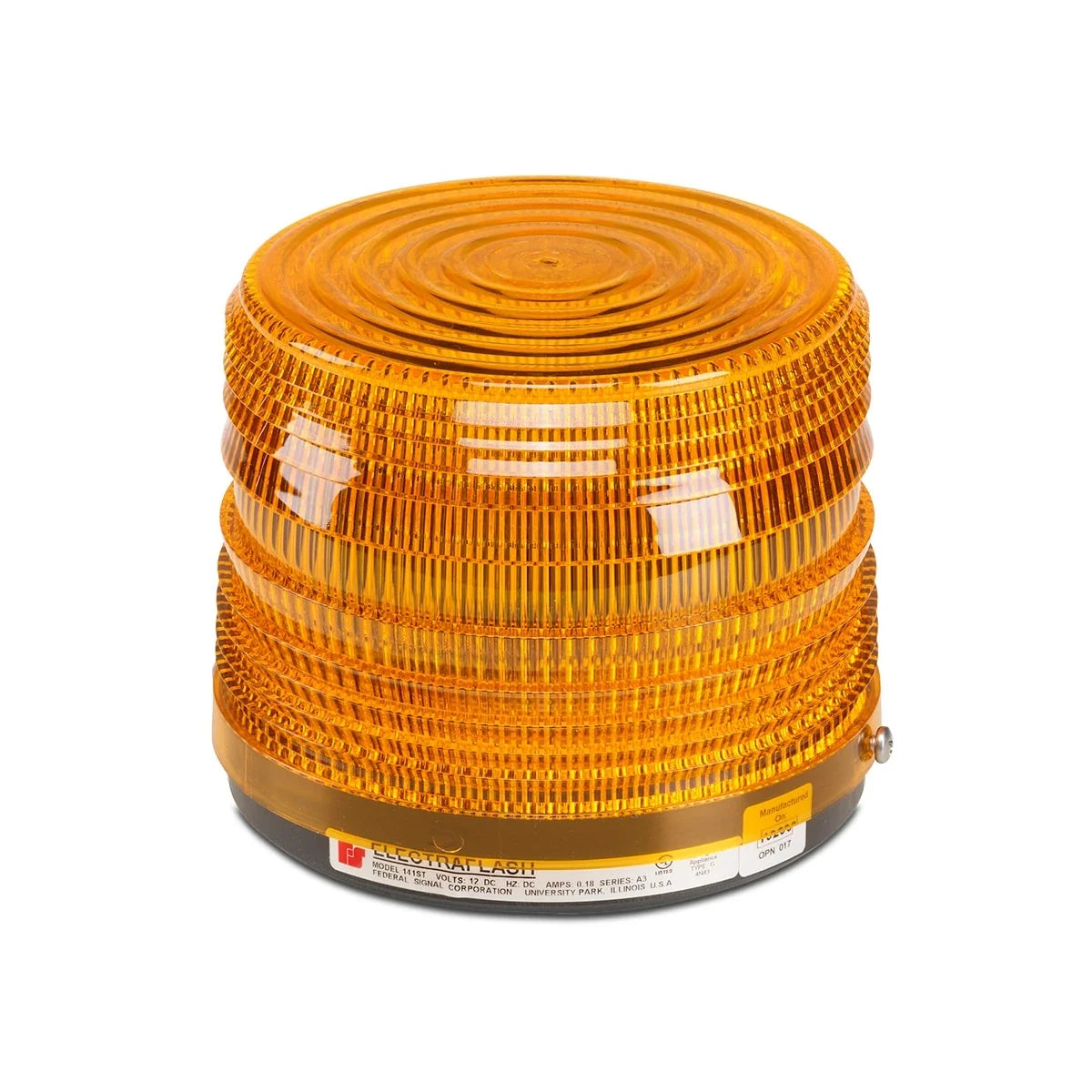 Federal Signal 141ST-024A Electraflash® Strobe Warning Lights, Amber