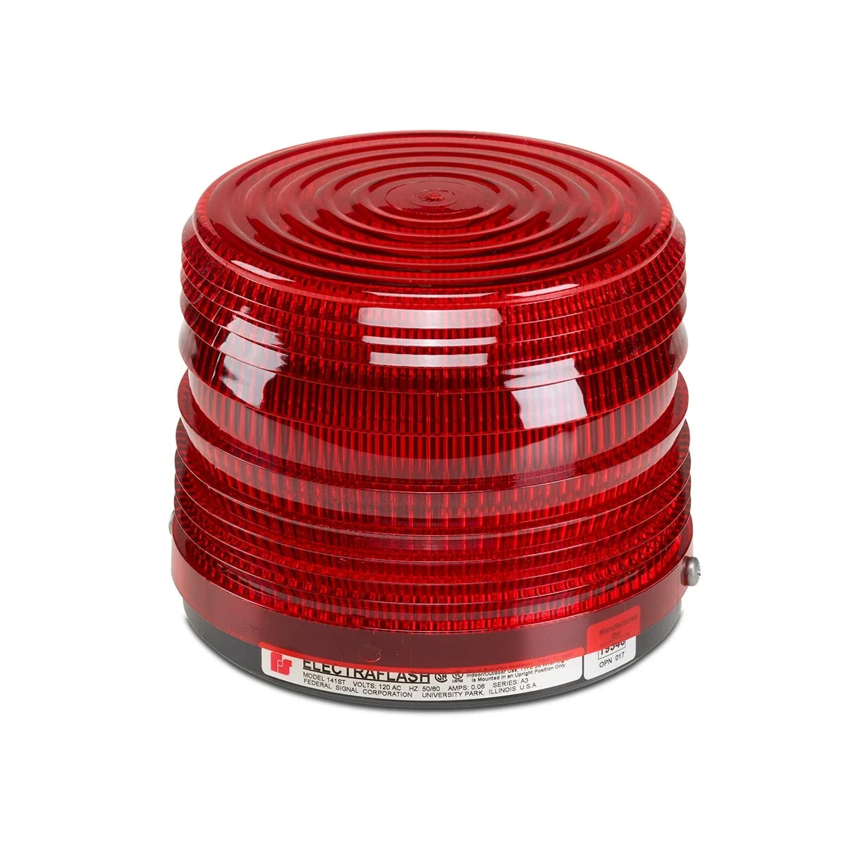 Federal Signal 141ST-024R Electraflash® Strobe Warning Lights, Red