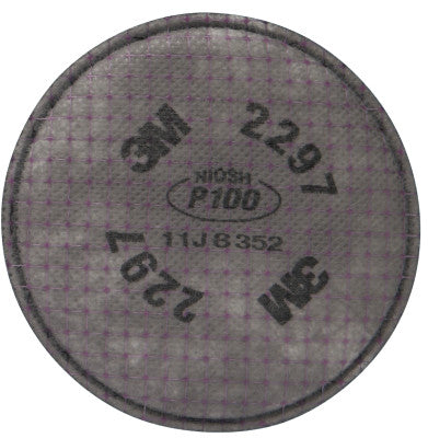 3M 2297 2297 Advanced Particulate Filter- P100  100/Cs (100 EA)