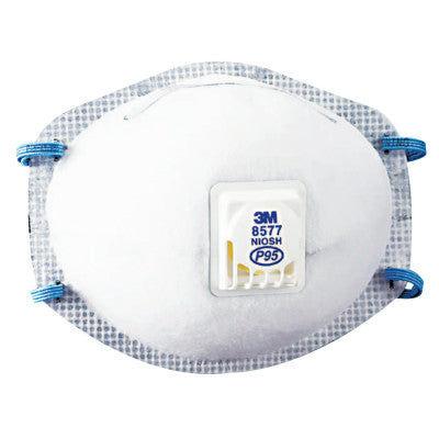 3M 8577 P95 Maint.Free Particulate Respirator (10 EA)