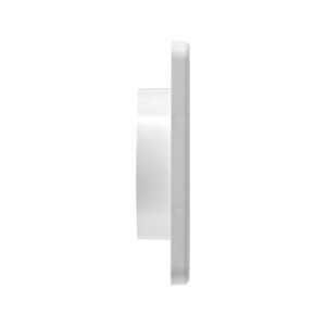 Lambro 1422W 4 Inch White Plastic Wall Exhaust Single Flap Vent