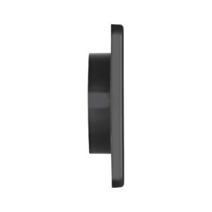 Lambro 1423BL 4 Inch Black Plastic Wall Exhaust Louvered Dryer Vent