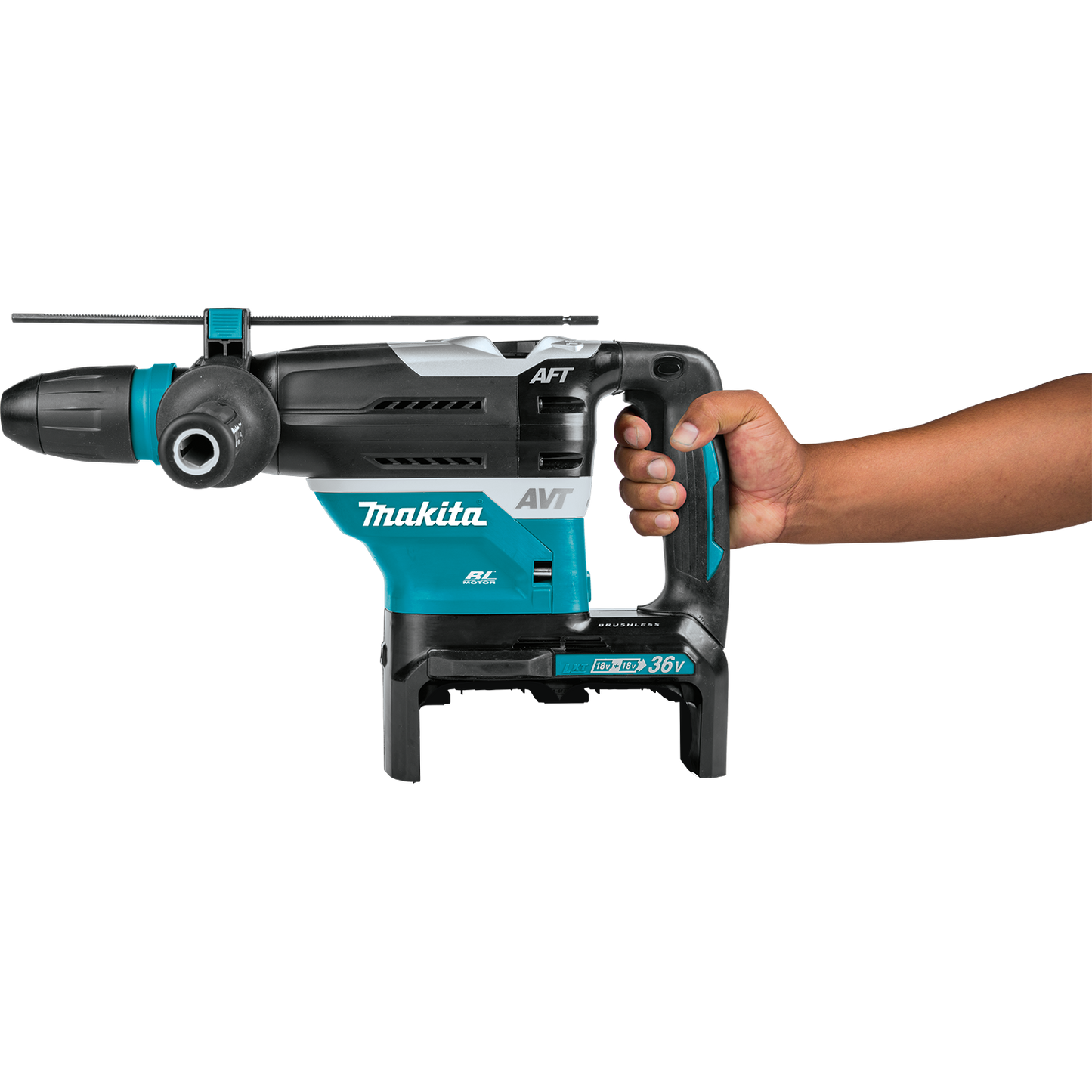 Makita XRH07ZKUN 36V (18V X2) LXT® Brushless 1‘9/16" SDS‘MAX Advanced AVT® Rotary Hammer, AFT®, AWS®, Tool Only