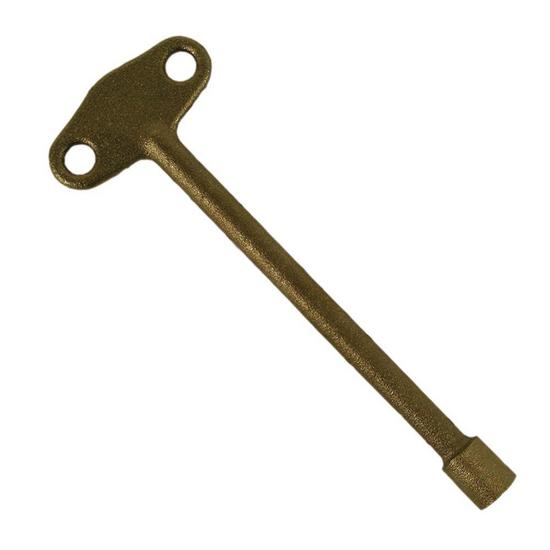 Jones Stephens L75021 1/4" x 6" Brass Log Lighter Key